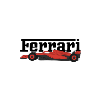 Firka - Ferrari  minta homokszín pólón