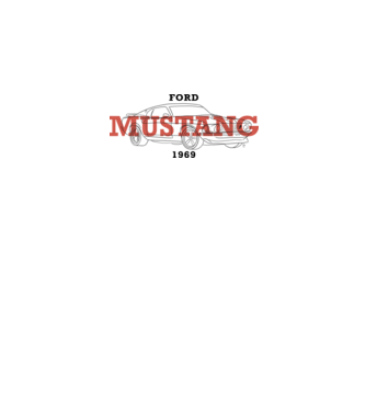 Firka - Ford Mustang minta fehér pólón