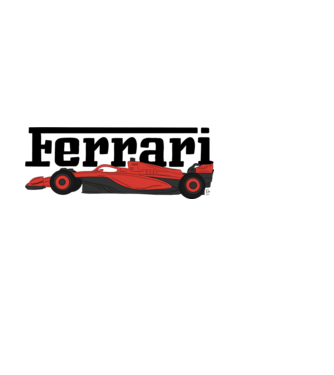 Firka - Ferrari  minta fehér pólón
