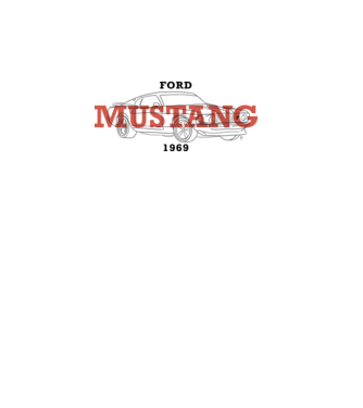 Firka - Ford Mustang minta fehér pólón