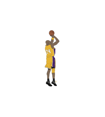 Firka Kobe minta lila pólón
