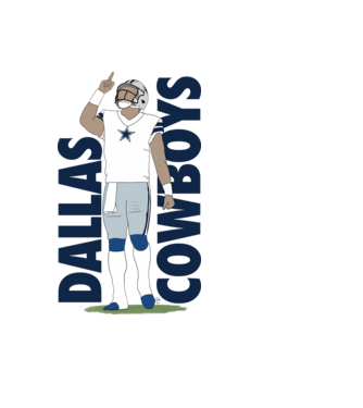 Cowboys - Firka minta fekete pólón