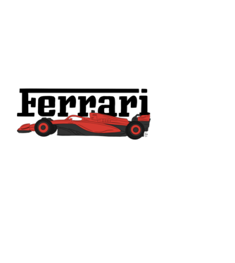 Firka - Ferrari  minta fekete pólón