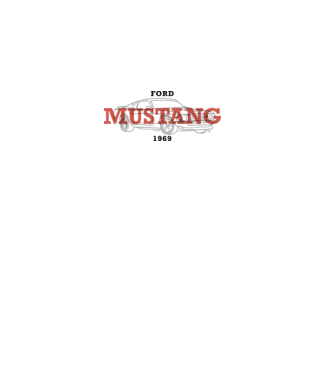 Firka - Ford Mustang minta fehér pólón