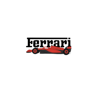 Firka - Ferrari  minta szürke pólón