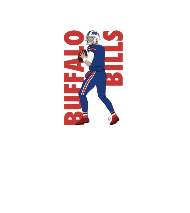 Bills Firka minta fehér pólón