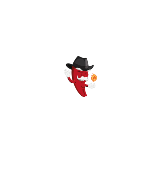 Magyar paprika minta fekete pólón