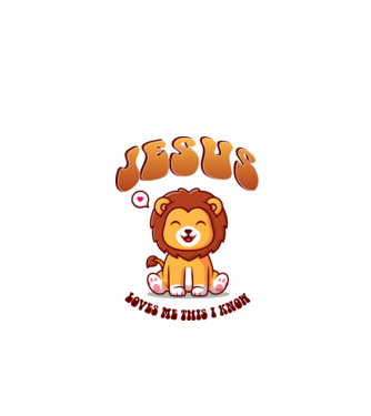 jesus loves me_1 minta fehér pólón
