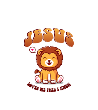 jesus loves me_1 minta fehér pólón