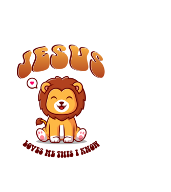jesus loves me_1 minta fehér pólón