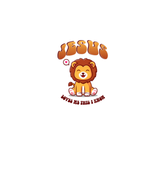 jesus loves me_1 minta fehér pólón