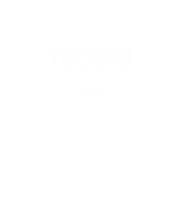 Techno minta türkiz pólón