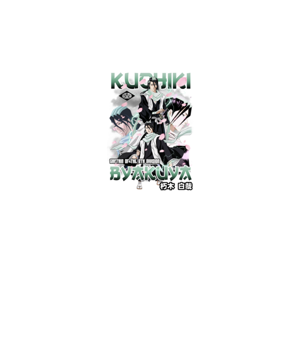 Bleach- Byakuya minta fehér pólón