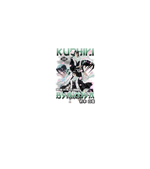 Bleach- Byakuya minta fehér pólón