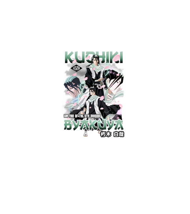 Bleach- Byakuya minta fehér pólón