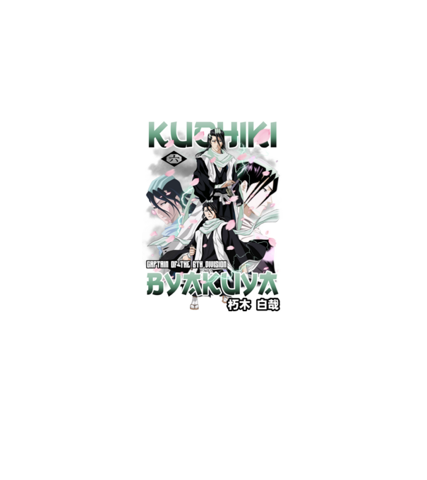 Bleach- Byakuya minta fehér pólón