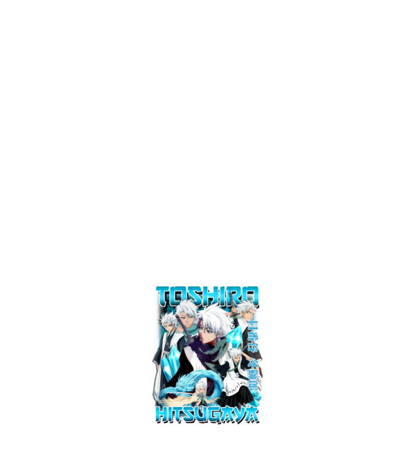 Tōshirō Hitsugaya - Bleach minta fehér pólón