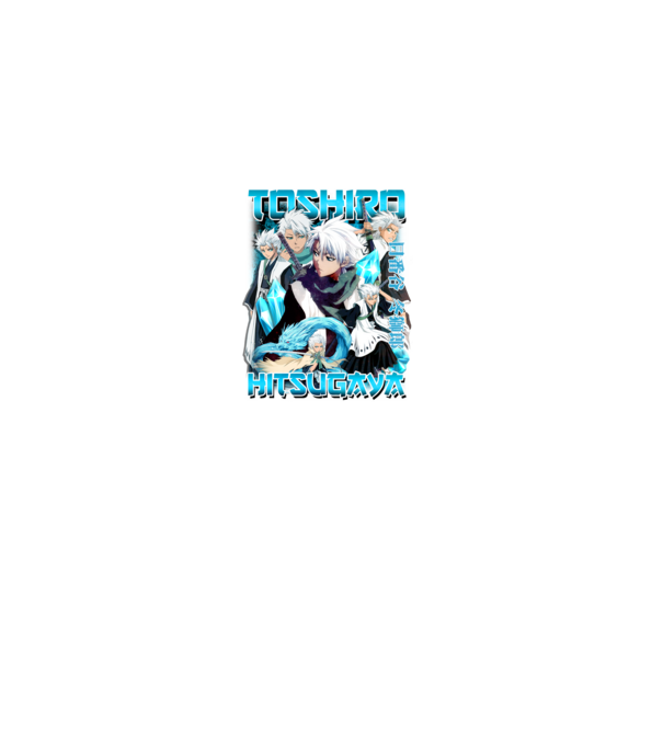 Tōshirō Hitsugaya - Bleach minta homokszín pólón