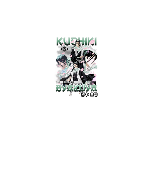 Bleach- Byakuya minta fehér pólón