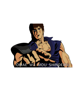 Omae wa mou shindeiru- Nani vol3 minta fehér pólón