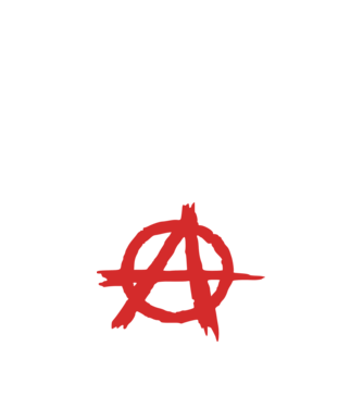 Anarchia jel minta fekete pólón