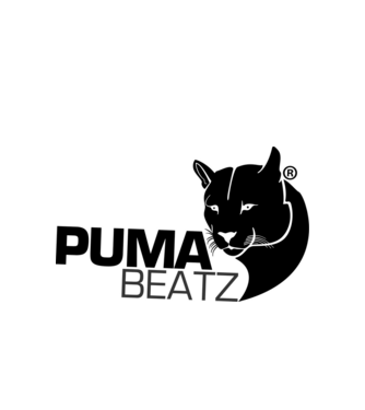 puma_beatz_logo minta fehér pólón