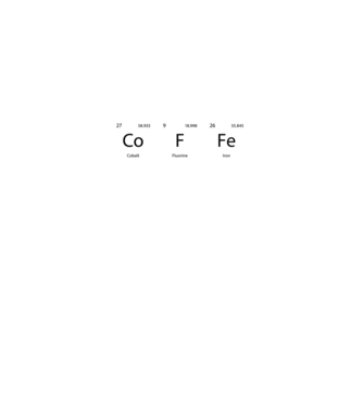 CoFFe - The Only Elements I Need minta fekete pólón