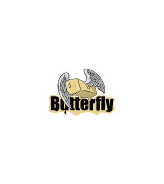 Butterfly minta homokszín pólón