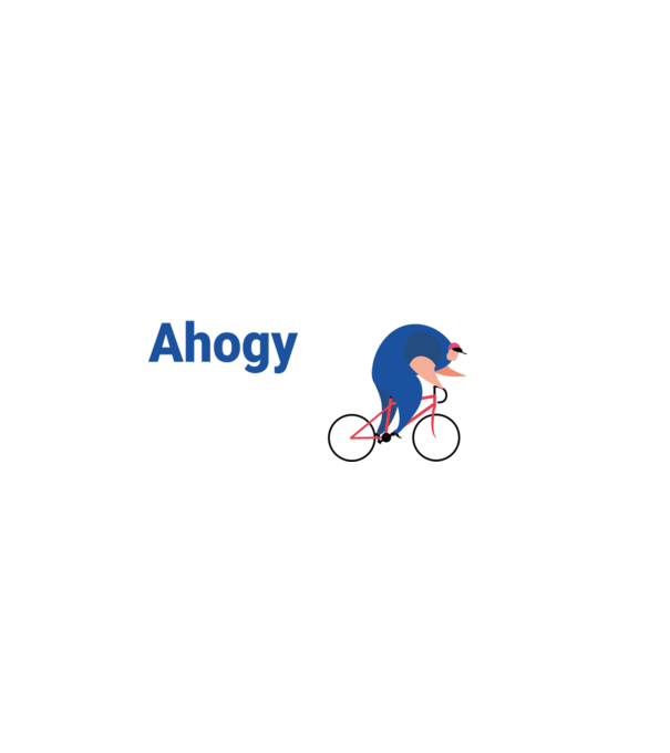 Tekerek ahogy bírok minta fehér pólón