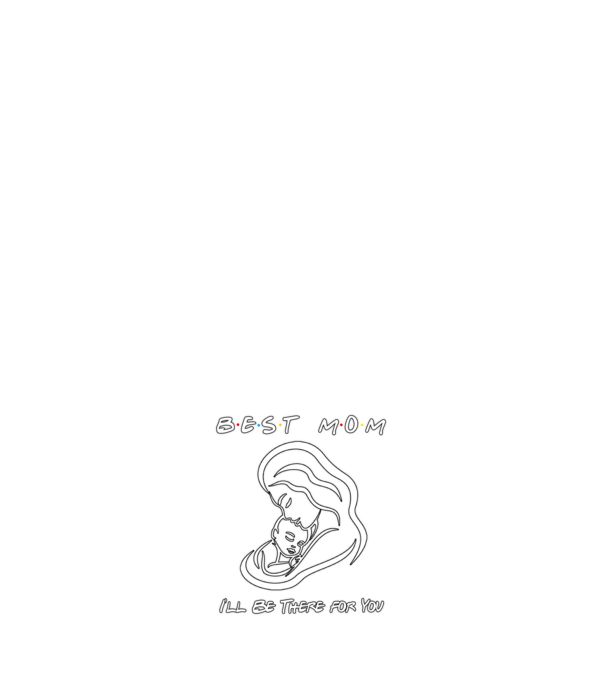BEST Mom minta fehér pólón
