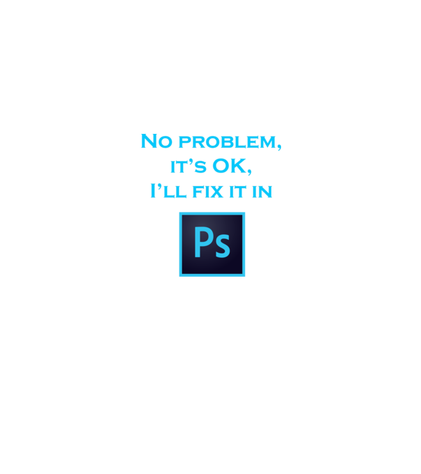 No problem minta fekete pólón