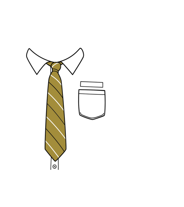 Dwight Schrute's shirt (The Office) minta fehér pólón
