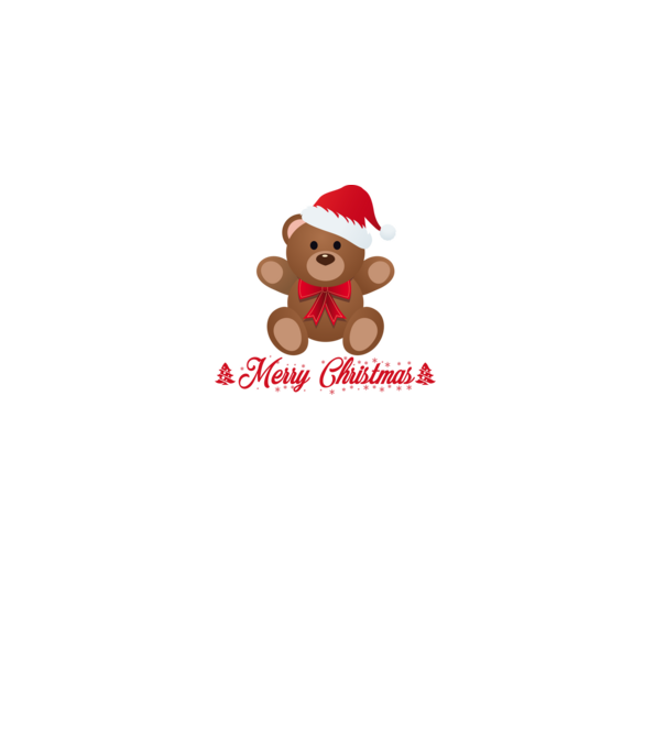 Merry Chrsitmas 2021 - Maci minta fehér pólón
