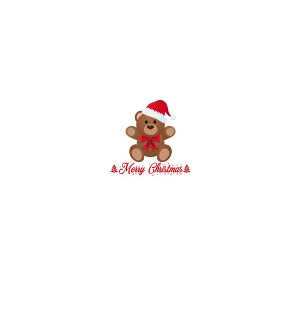 Merry Chrsitmas 2021 - Maci minta fehér pólón