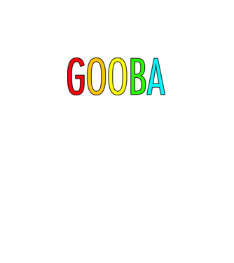 gooba minta fehér/royal pólón