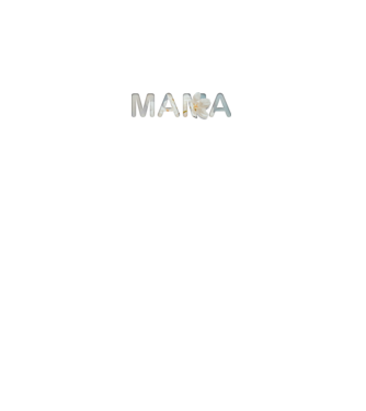 Mama 3. minta fehér pólón