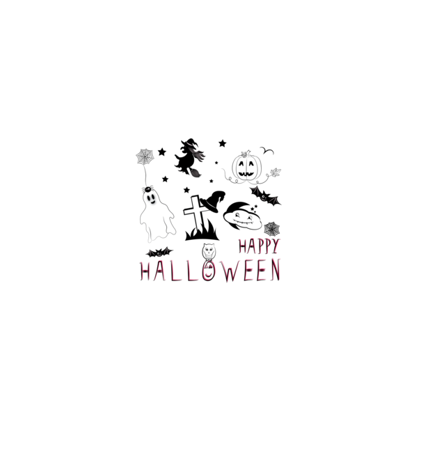 Halloween 2. minta szürke pólón