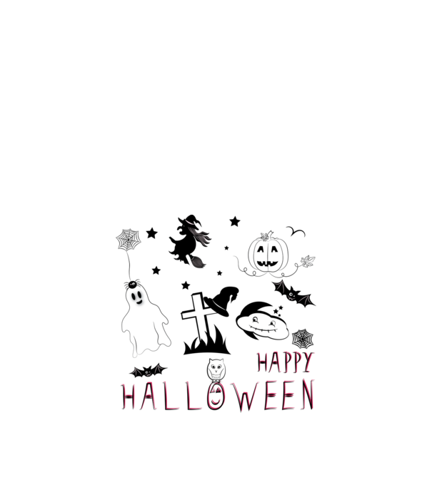 Halloween 2. minta homokszín pólón