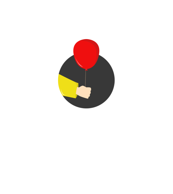 IT piros lufi | FakultatívDesign minta fehér pólón