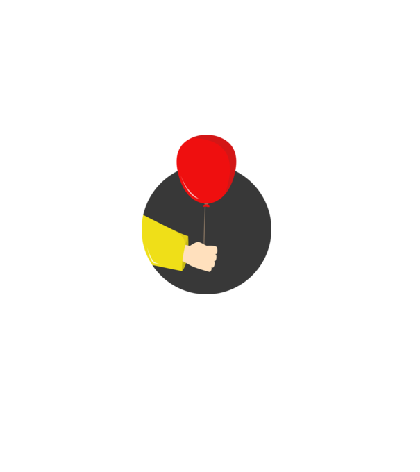 IT piros lufi | FakultatívDesign minta fehér pólón
