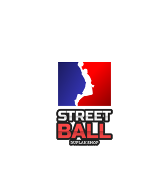 Street Ball minta fekete pólón
