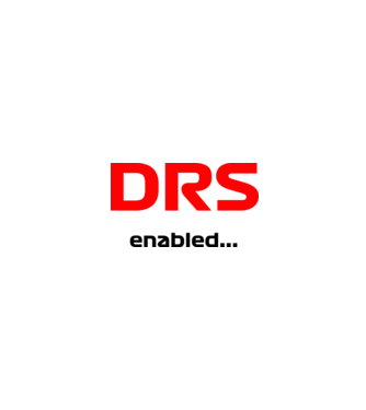 DRS F1 minta homokszín pólón