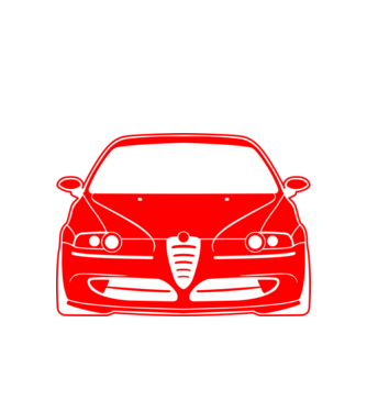 Alfa Romeo 147 04 minta fehér pólón