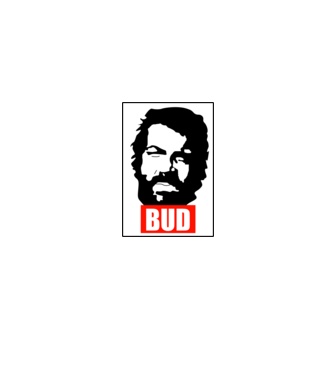 BUD SPENCER minta homokszín pólón