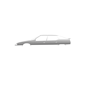 Citroen Xm minta fekete pólón