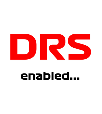 DRS F1 minta fehér pólón