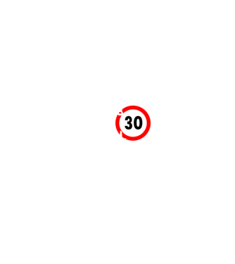 30 éves fehér minta fekete pólón