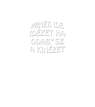 Minek ide minta fekete pólón