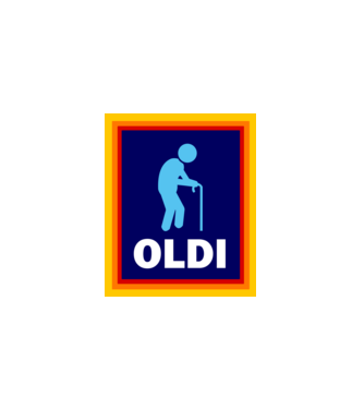 OLDI minta fekete pólón