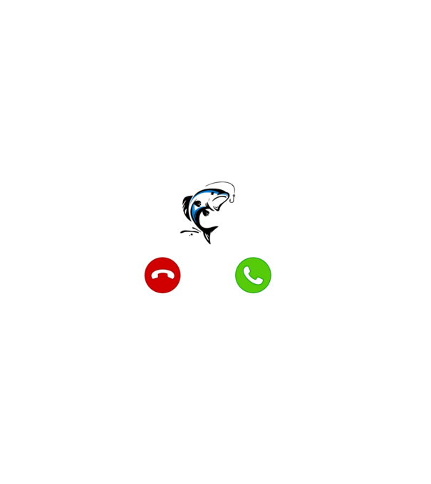 HÍVNAK A HALAK minta fekete pólón
